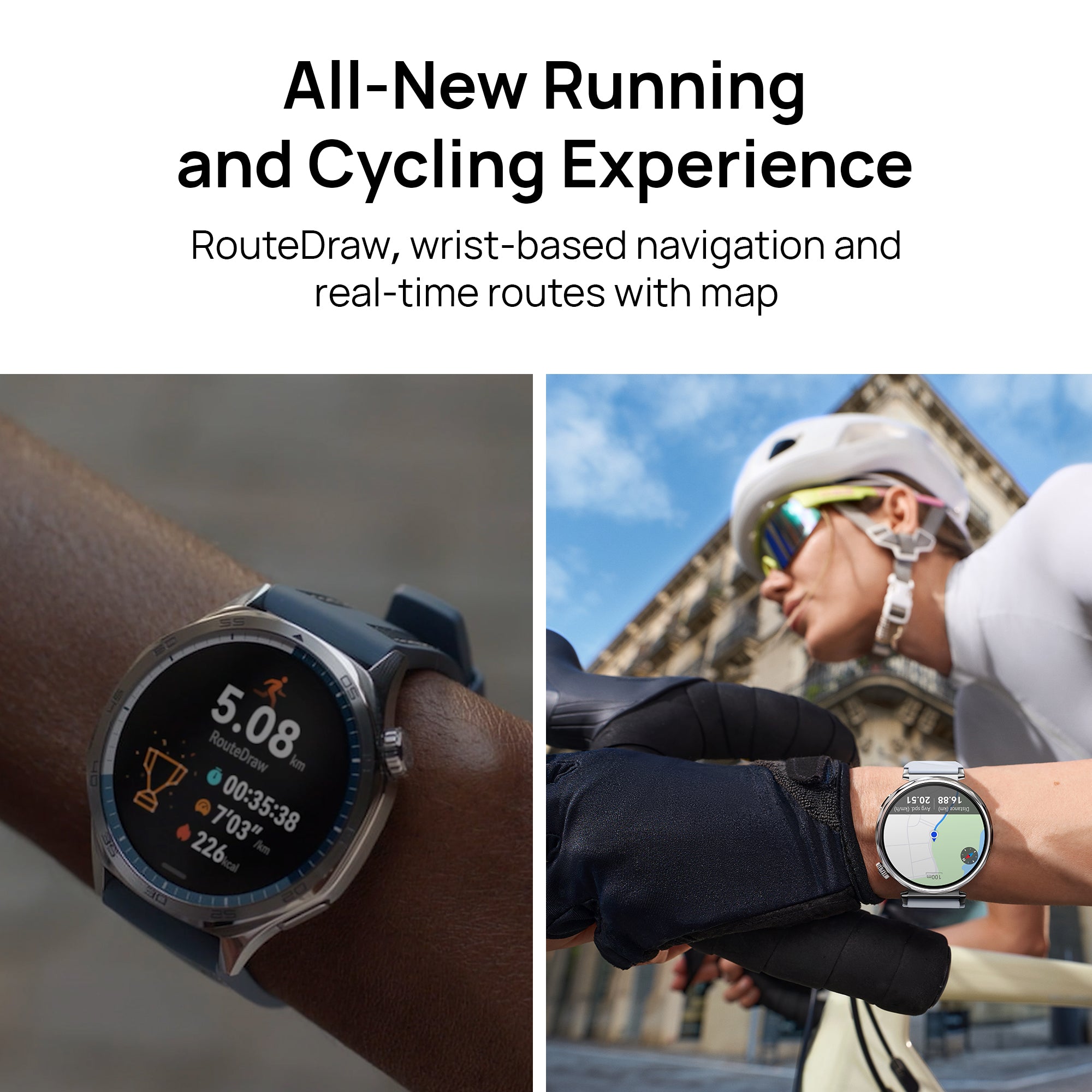 Huawei Watch GT 5 41mm Smartwatch, Up to 7 Days Battery Life, iOS & Android Compatible,Built in Maps, Pro-Level Sports Call&Message Reply