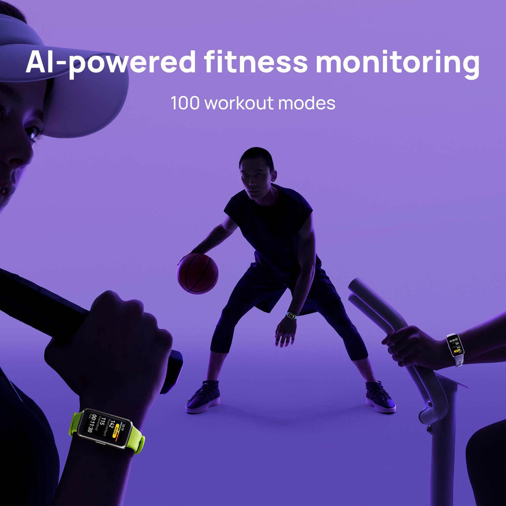 HUAWEI Band 10 Smartwatch with AI-Powered Fitness Monitoring, Pro-Level Sleep Analysis, Emotional Wellbeing Assistant,Streamlined Metallic Design,Fast Charging,iOS Android