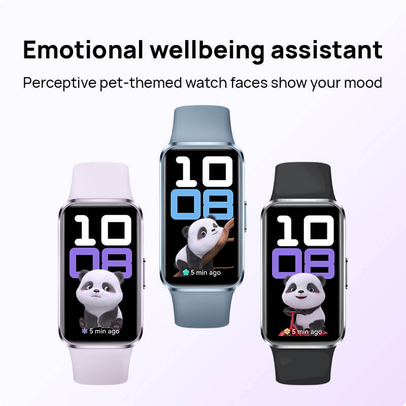 HUAWEI Band 10 Smartwatch with AI-Powered Fitness Monitoring, Pro-Level Sleep Analysis, Emotional Wellbeing Assistant,Streamlined Metallic Design,Fast Charging,iOS Android