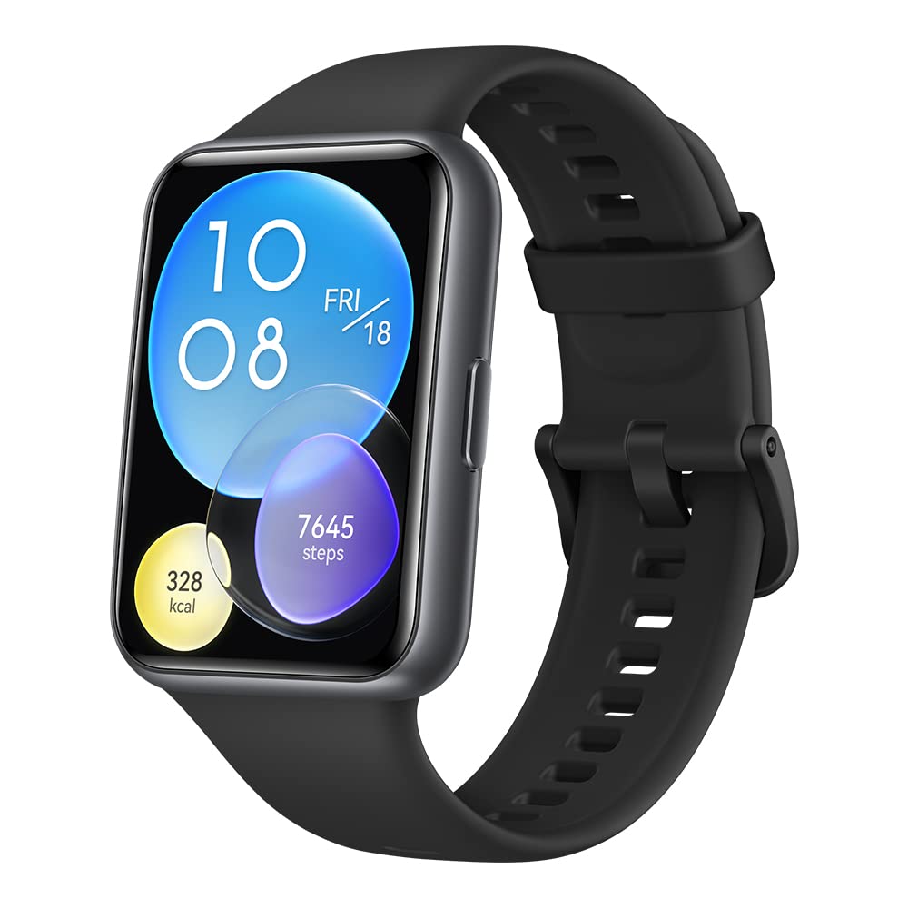 Huawei Watch Fit 2 Smartwatch, 44mm FullView AMOLED Display, Bluetooth Calling, Healthy Living Management, Up to 10-Day Battery Life, Fitness Tracking