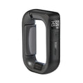 Promate InstaScale-50 Black Digital Luggage Scale 50kg Max Capacity, High Precision 50g Increments, Backlit LCD Display, Dual Units (kg/lb), Ergonomic Grip, Compact Travel Weighing Tool