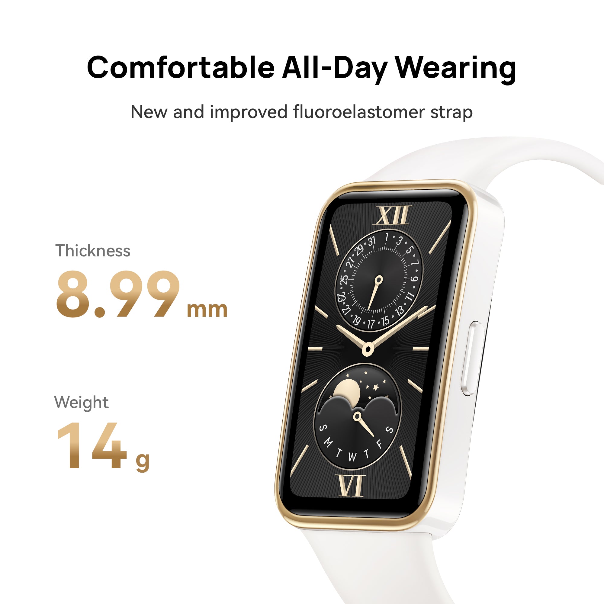 Huawei Band 9, Comfortable All-Day Wearing, Sleep Tracking, Fast Charging, Durable Battery, Intelligent Brightness Adjustments, 100 Different Workout Modes, Compatible with iOS&Android