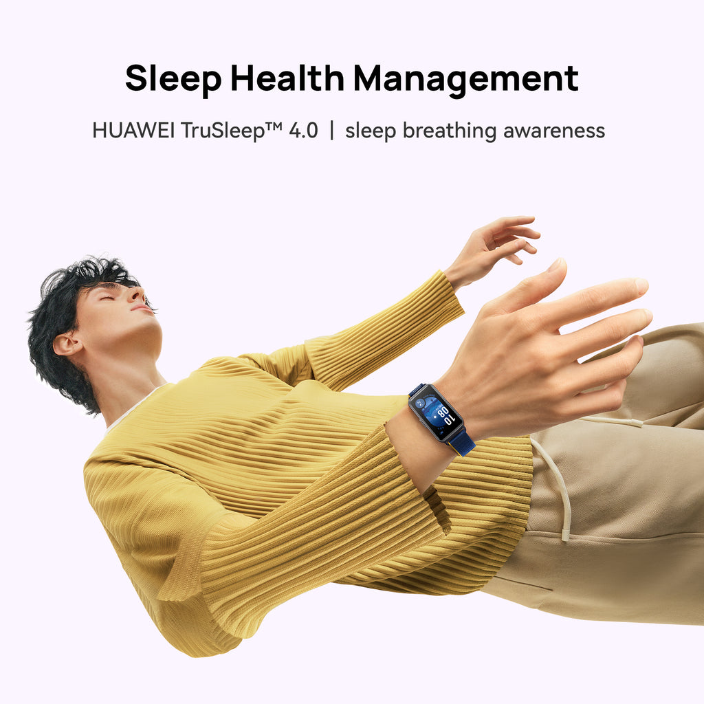 Huawei Band 9, Comfortable All-Day Wearing, Sleep Tracking, Fast Charging, Durable Battery, Intelligent Brightness Adjustments, 100 Different Workout Modes, Compatible with iOS&Android