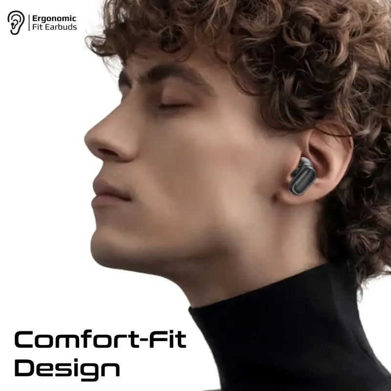Lush-Pro Promate Bluetooth True Wireless Stereo Earbuds with Superior Sound Quality, IntelliTouch Controls, Long Battery Life, HD Microphone for Clear Calls, and IPX4 Water Resistance