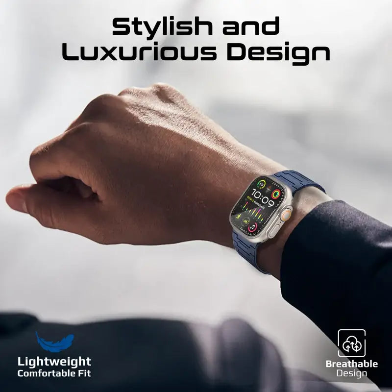 Magband-MS Premium Magnetic Silicone Watch Band