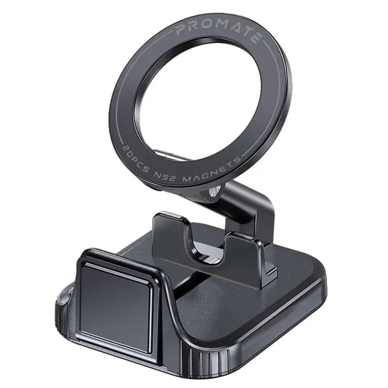 MagHook Promate Phone Holder for Car with 360 Degree Rotating, MagSafe Compatible, Clip-on Designed for Smartphones