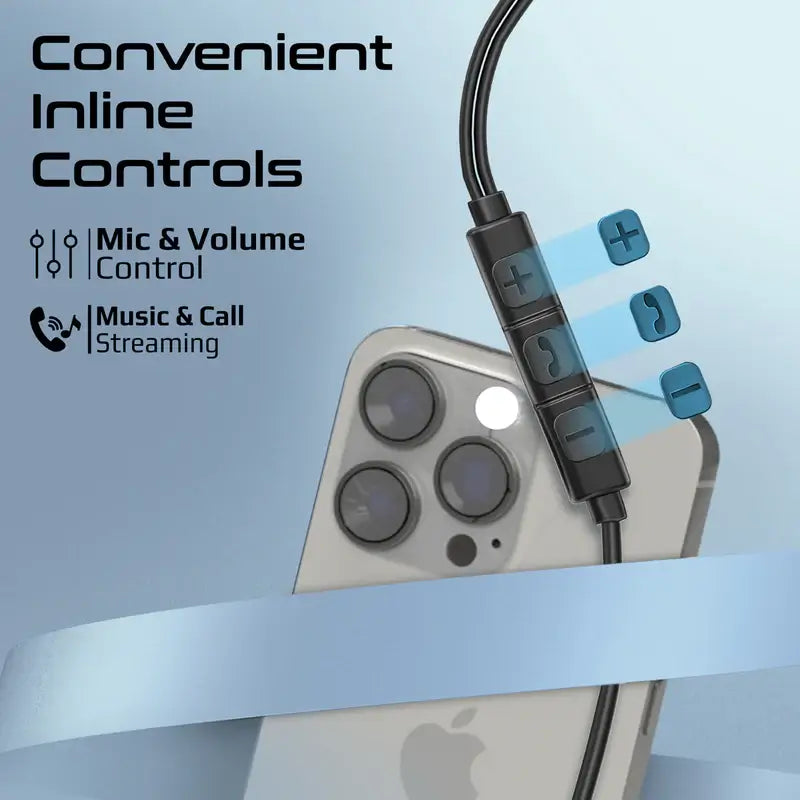 Silken-ENC Promate High-Fidelity USB-C Earphones with ENC Mic, Inline Controls, Durable Metal Housing for Crystal-Clear Calls, 1.2m TPE Cable and Universal Compatibility