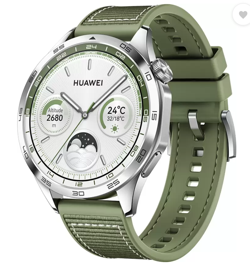 Huawei Watch GT4 46mm 14 Days Battery Life, TruSeen Tech for 24/7 Health Monitoring Smartwatch
