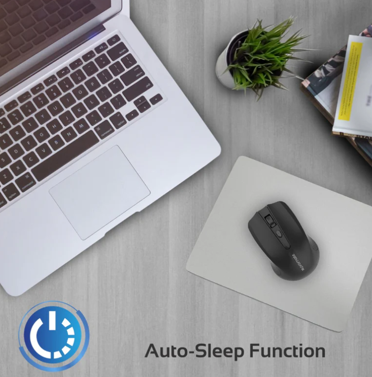 Clix-8,  2.4GHz Wireless Ergonomic Optical Mouse