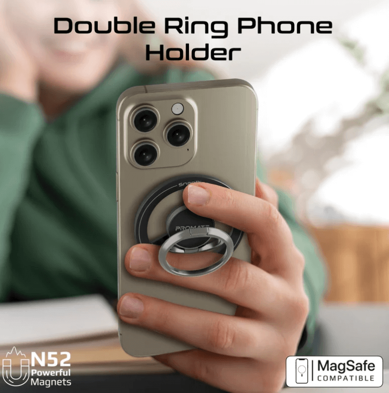 Snapring 360° Rotating Magnetic Smartphone Ring Holder