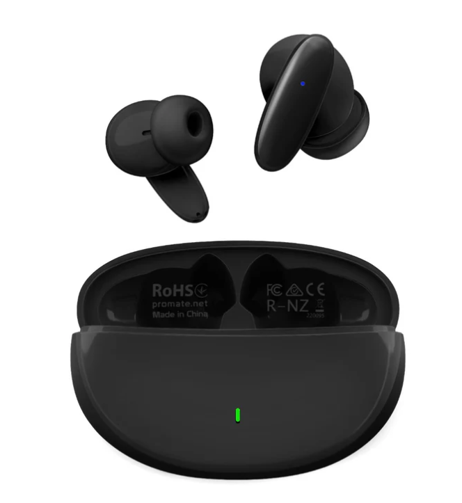 Lush, True Wireless Earbuds, in-Ear Bluetooth v5.1 HD Earphones with Mic, IPX5 Water Resistance, 20H Playback Time, Intelligent Touch Controls and Smart Auto Pairing for iPhone 14, Galaxy S22