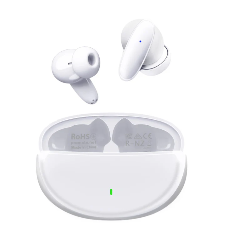 Lush, True Wireless Earbuds, in-Ear Bluetooth v5.1 HD Earphones with Mic, IPX5 Water Resistance, 20H Playback Time, Intelligent Touch Controls and Smart Auto Pairing for iPhone 14, Galaxy S22