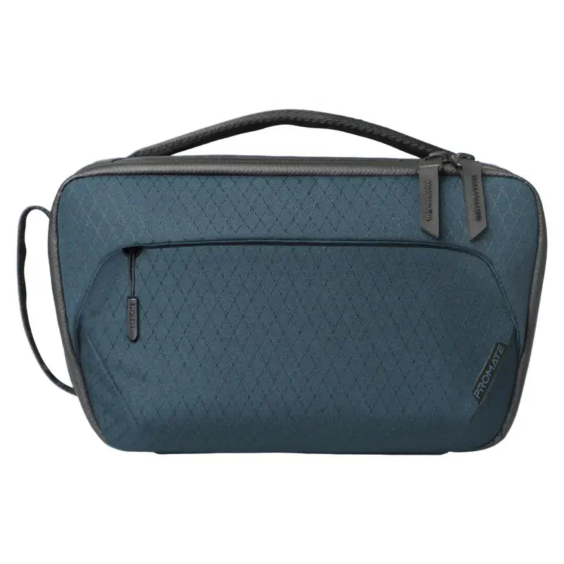 Urban Pouch Promate Versatile Handbag, Rip-Resistant Nylon Fabric, Multiple Compartments & Pockets, Includes Leather Magnetic Case and Serpentine Pocket with YKK Anti Theft Zipp
