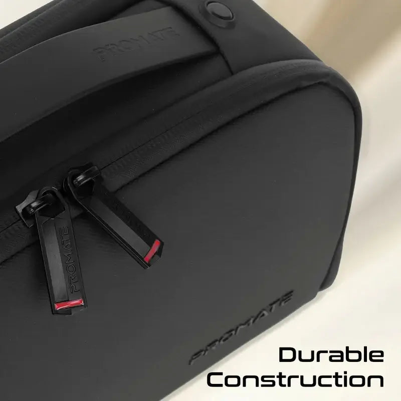 Velura Promate Large Capacity Tech Accessory Pouch with Multiple Compartments