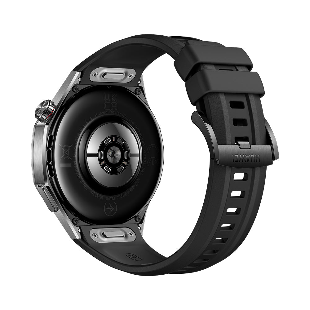 Huawei Watch GT5 Pro 46 mm Smartwatch, Sharp-Edged Design, upto14 Days Battery Life, Pro-Level Sports Watch, iOS & Android Compatible, Black