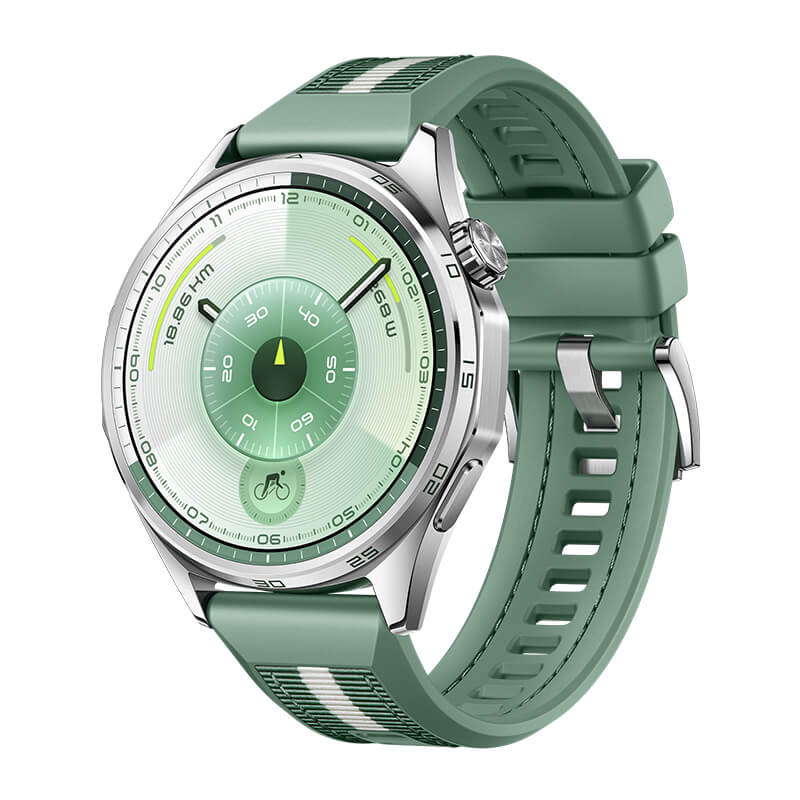 HUAWEI WATCH GT 6 46mm Smart Watch, up to 21 days battery life, Cycling,100+ Sports Mode, iOS & Android Compatible, All-day Health Monitoring