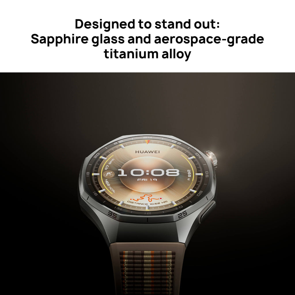 HUAWEI WATCH GT 6 Pro 46mm Smart Watch, up to 21 days battery life, Cycling,100+ Sports Mode, iOS & Android Compatible, All-day Health Monitoring