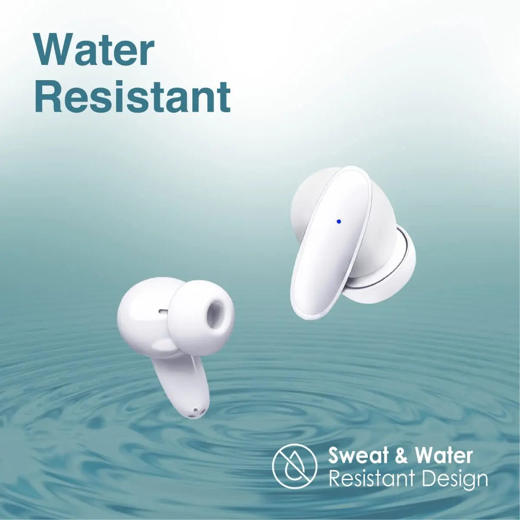Lush, True Wireless Earbuds, in-Ear Bluetooth v5.1 HD Earphones with Mic, IPX5 Water Resistance, 20H Playback Time, Intelligent Touch Controls and Smart Auto Pairing for iPhone 14, Galaxy S22